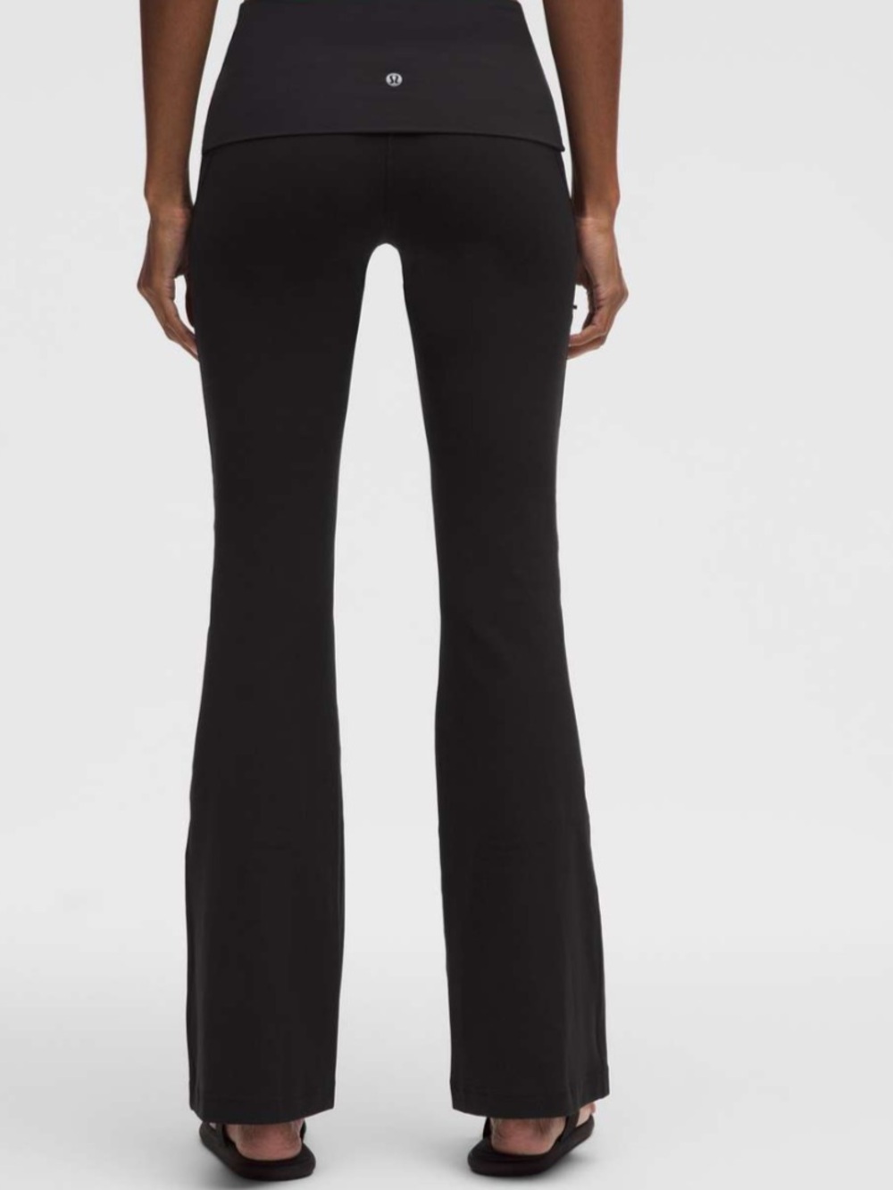 Lululemon Groove Nulu Foldover-Waist Flared Pant - 8